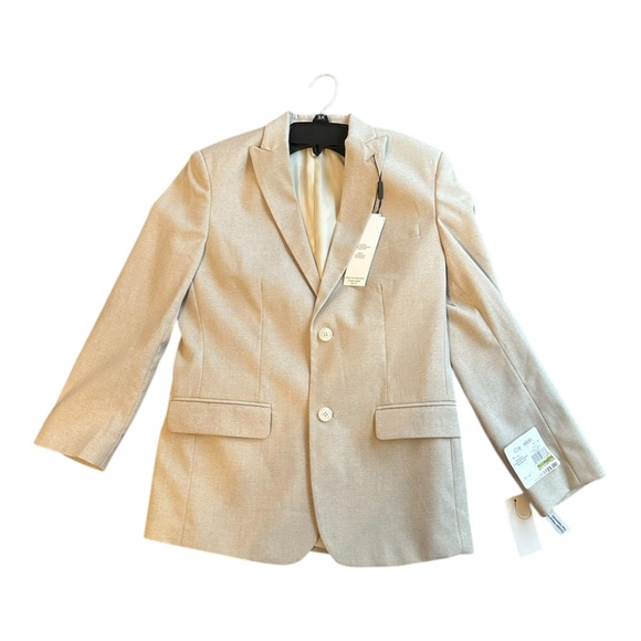 Calvin Klein One-Button Blazer – Birch Beige – Size 14 Regular – NWT - Picture 1 of 9